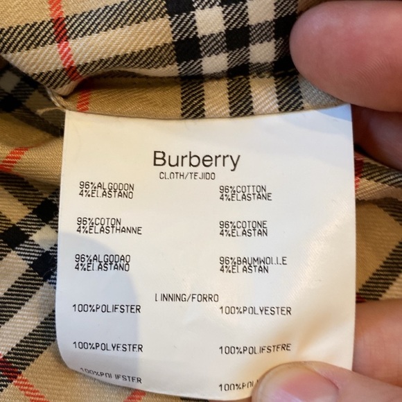 BURBERRY Golf beige nova check jacket Sz S EUC/NWOT - Picture 11 of 16